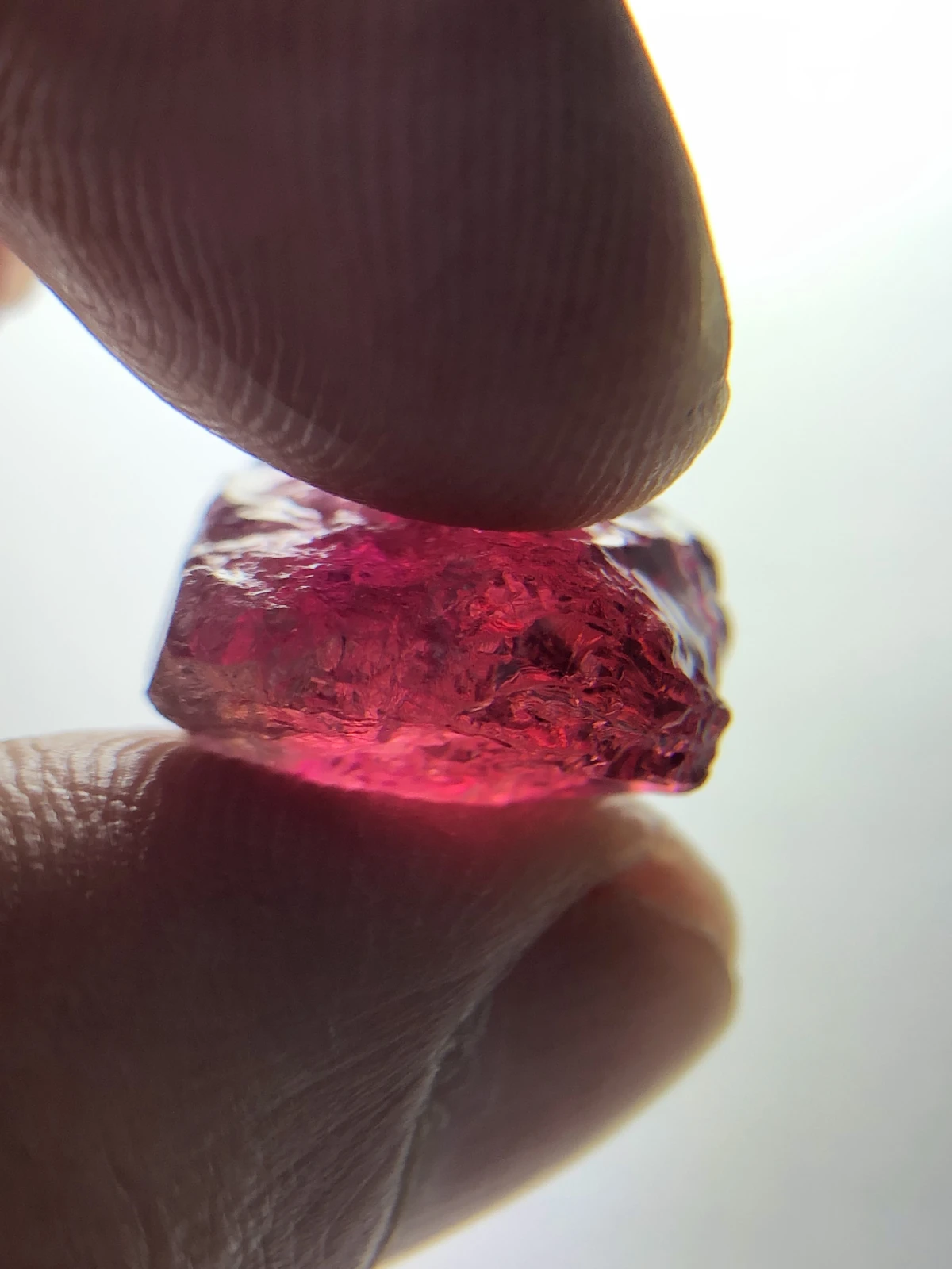 Rough Rubellite Tourmaline Facet Quality Rough From Madagascar