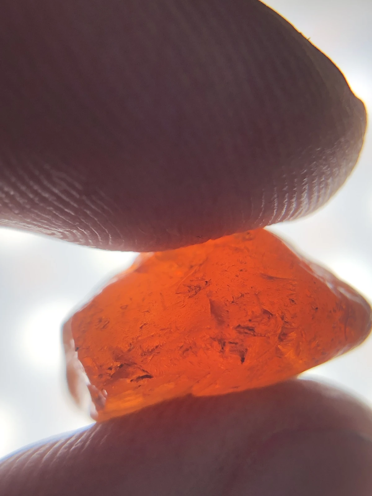 Spessartite Garnet Facet Grade Rough from Madagascar