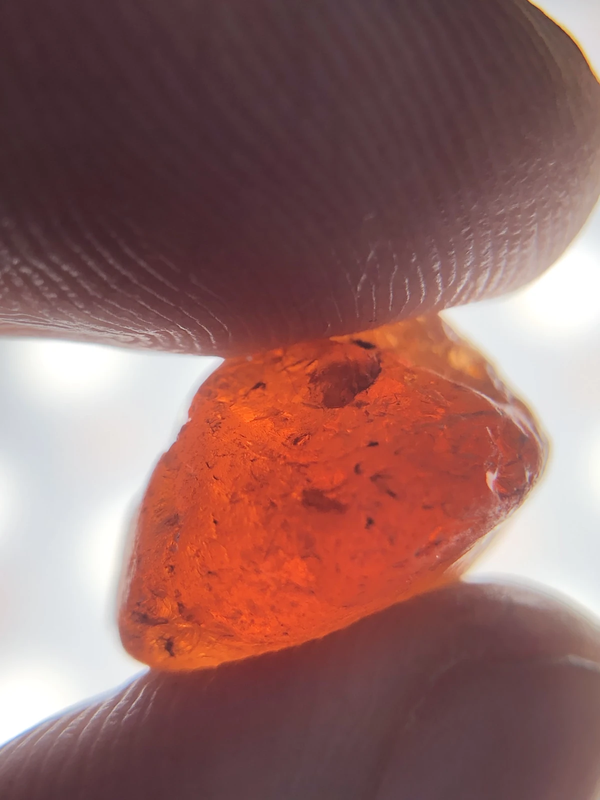 Spessartite Garnet Facet Grade Rough from Madagascar