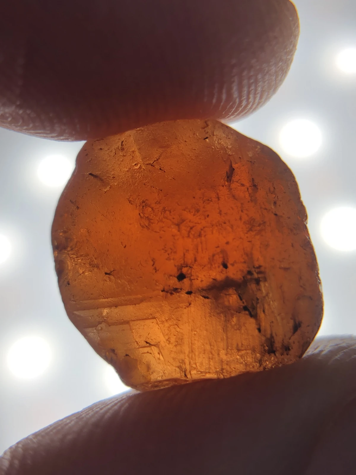 Spessartite Garnet Facet Grade Rough from Madagascar