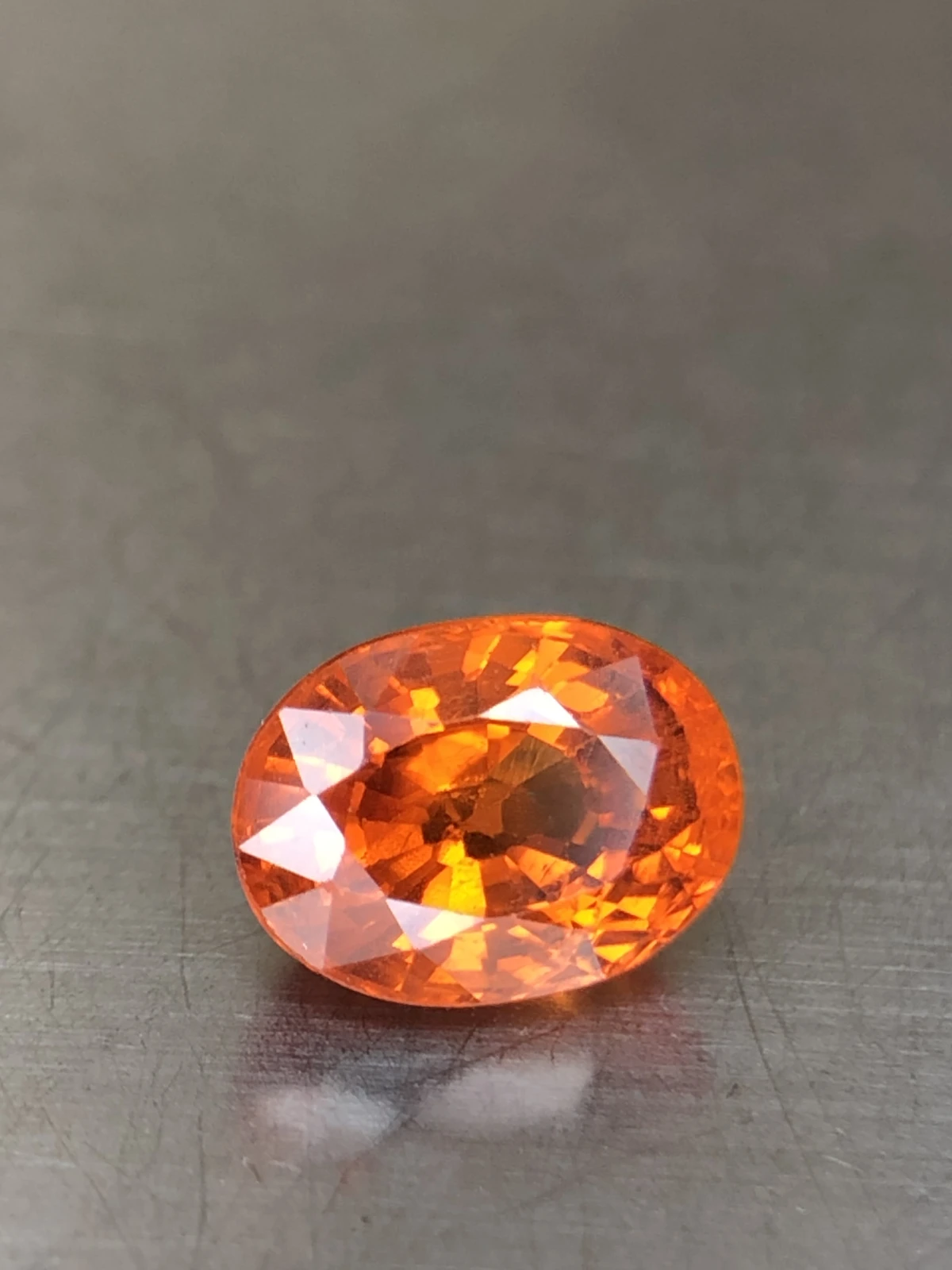 Mandarin Garnet 2.2 ct from Tanzania