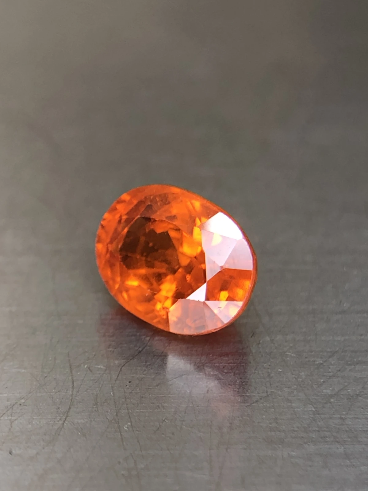 Mandarin Garnet 2.2 ct from Tanzania