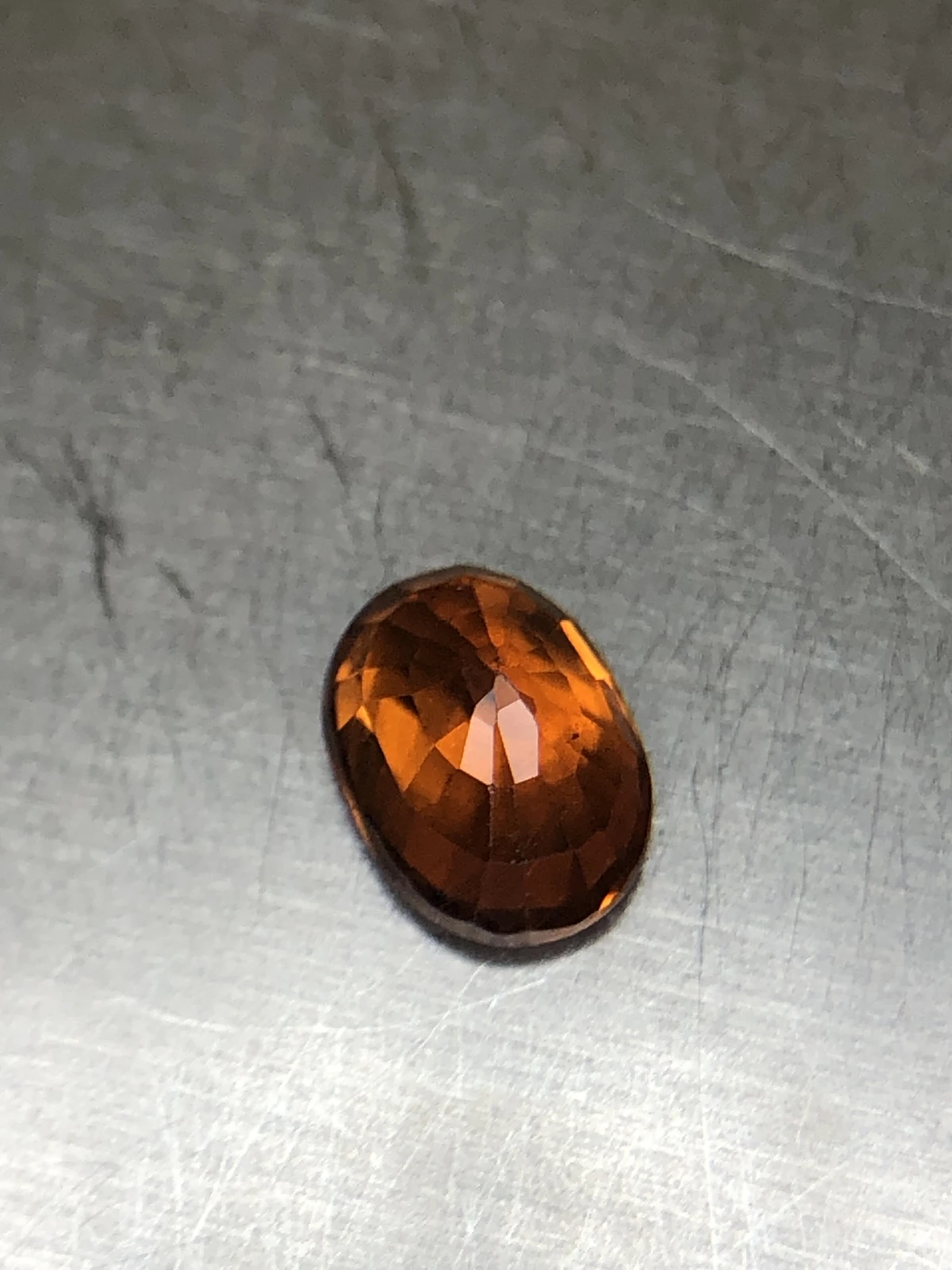 Mandarin Garnet 2.2 ct from Tanzania
