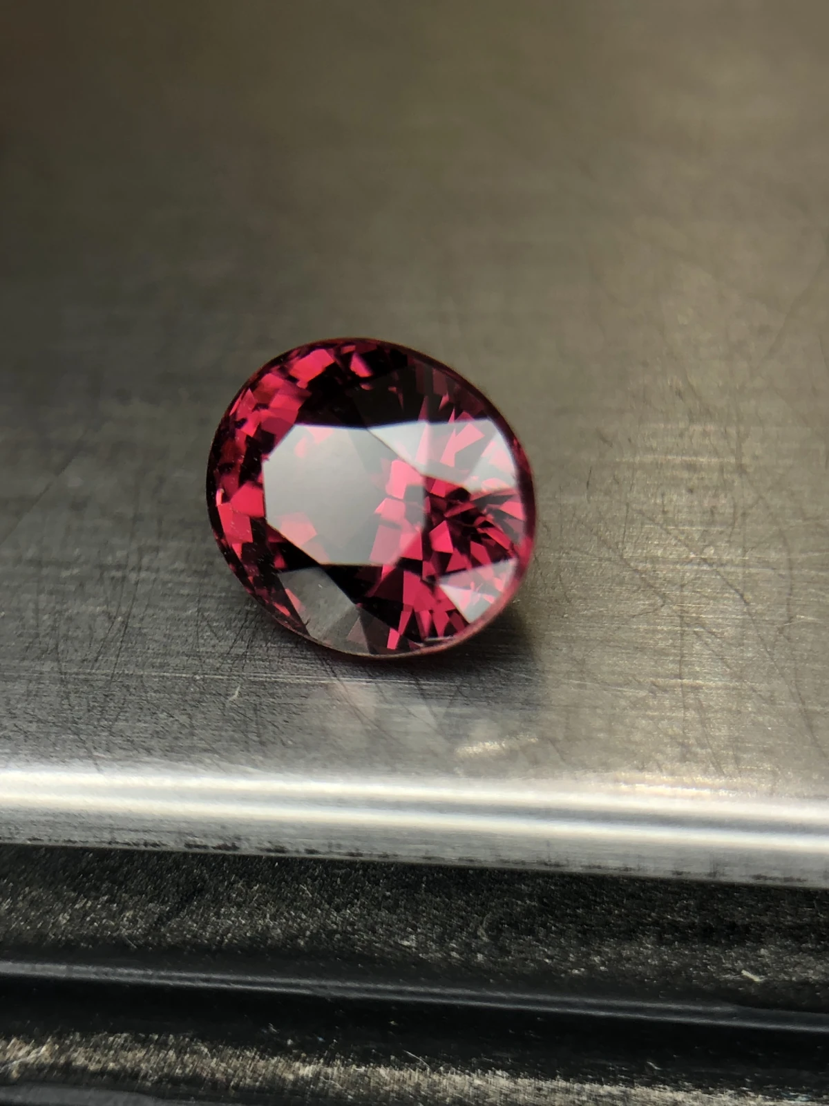 Malaya Garnet 2.3 carats in Fancy Oval Cut from Madagascar