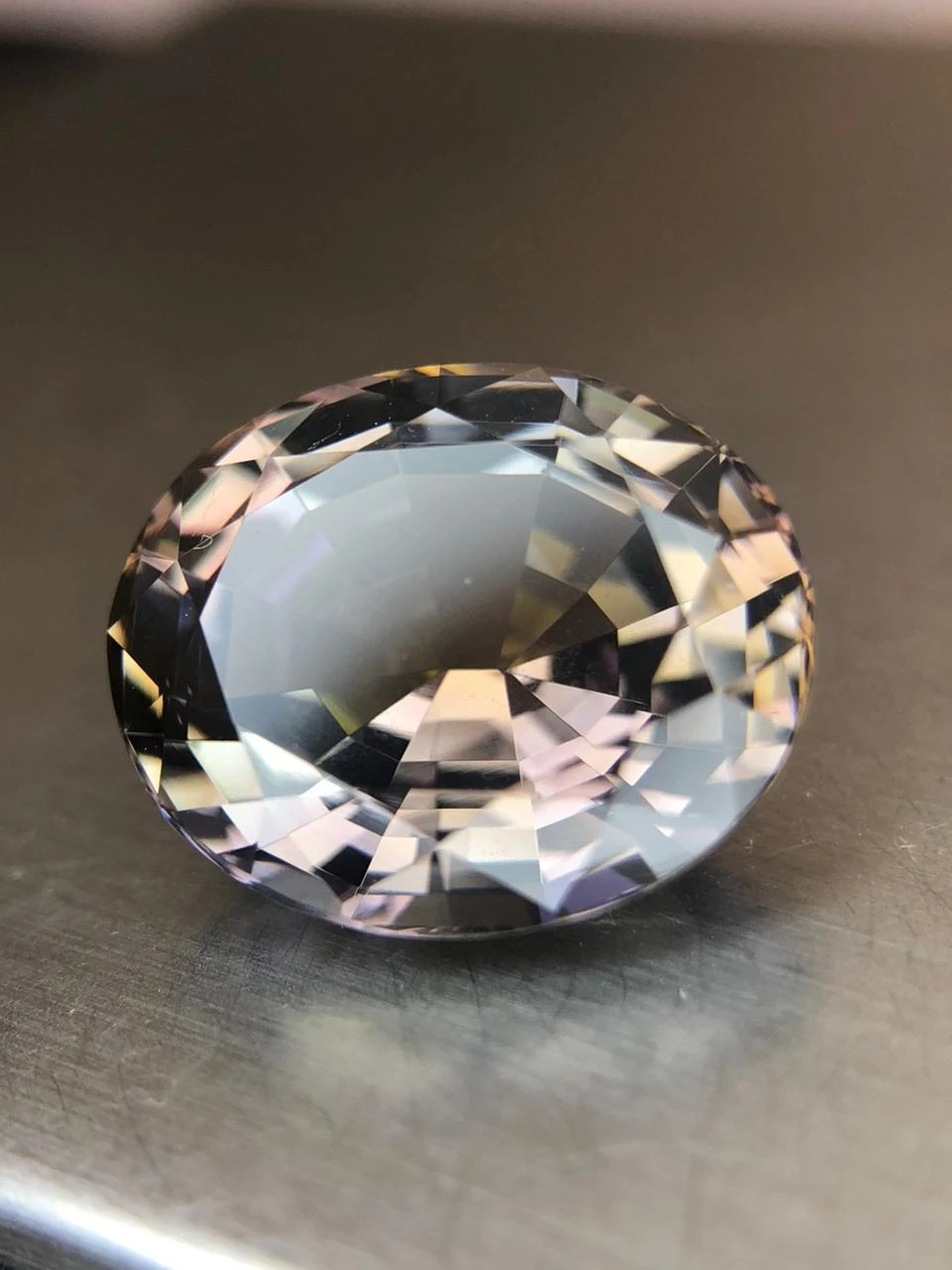 Natural Untreated Tanzanite 9.2 carats in Classic Oval Step Cut