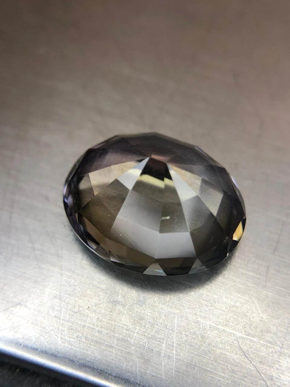 Natural Untreated Tanzanite 9.2 carats in Classic Oval Step Cut