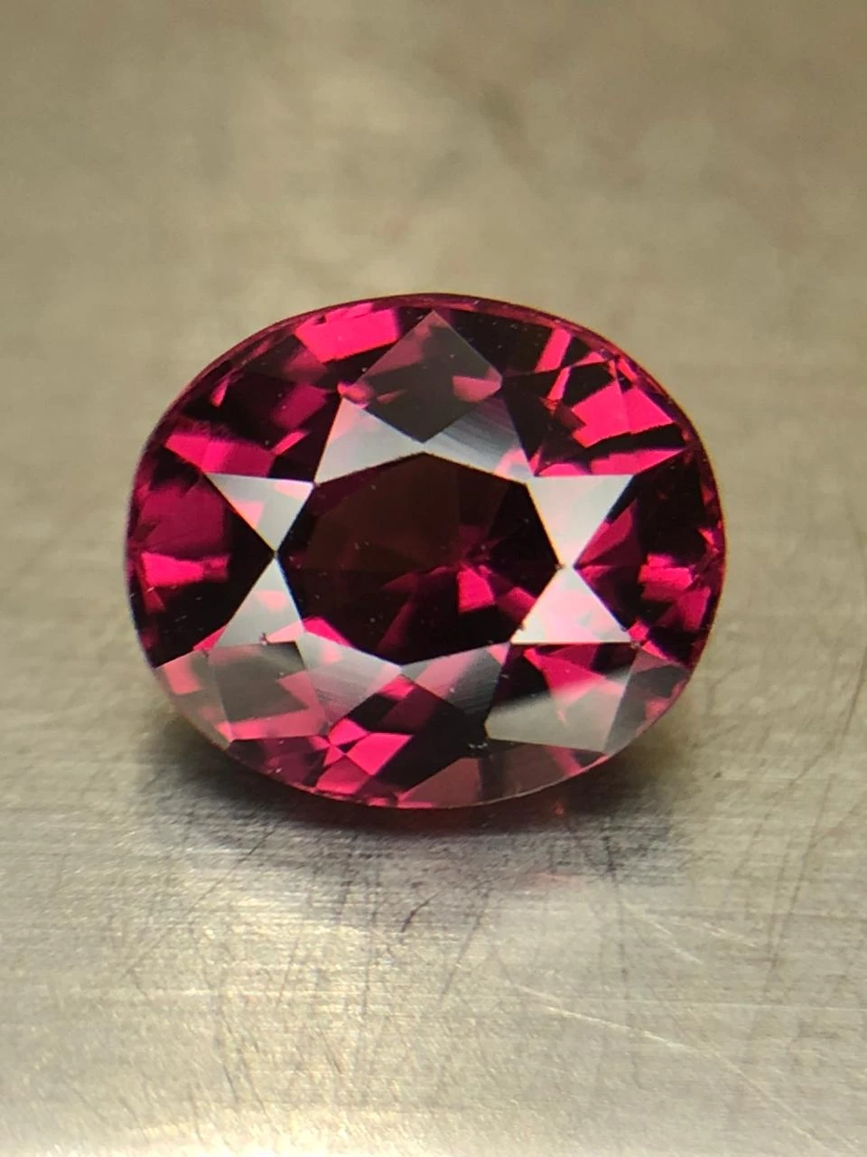 Malaya Garnet  2.6 carats in Classic Oval Cut from Madgascar