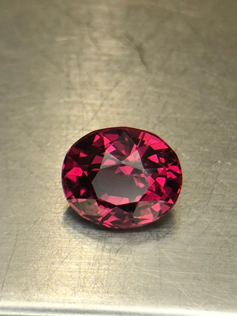 Malaya Garnet  2.6 carats in Classic Oval Cut from Madgascar