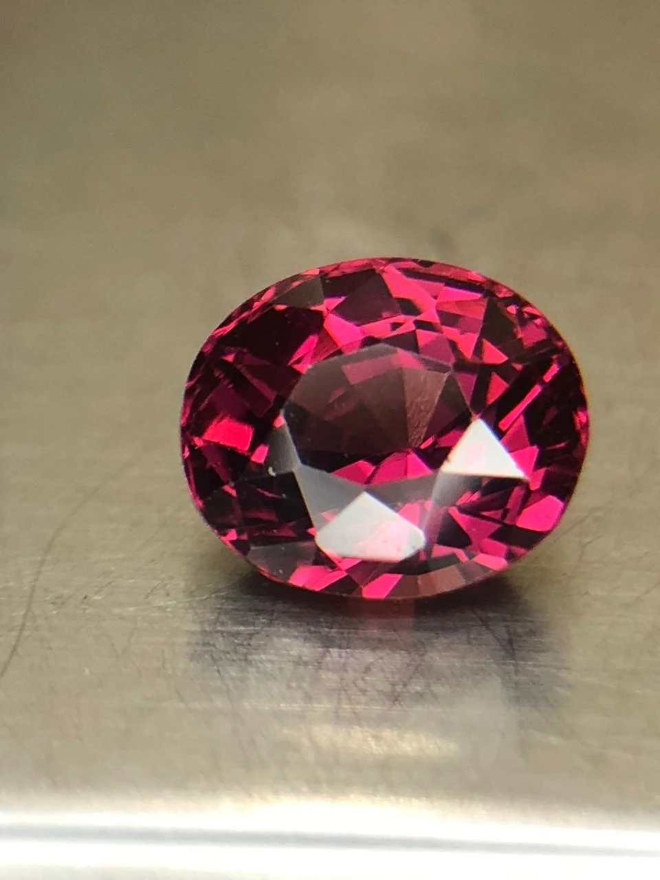 Malaya Garnet  2.6 carats in Classic Oval Cut from Madgascar