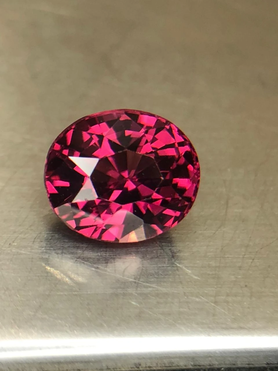 Malaya Garnet  2.6 carats in Classic Oval Cut from Madgascar