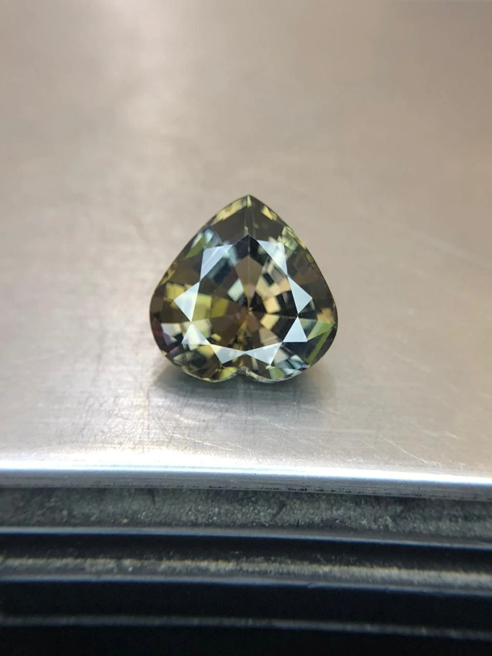 Natural Untreated Tanzanite  6.3 carats in Heart Shape from Tanzania