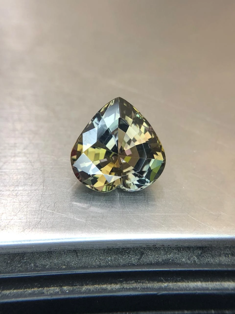 Natural Untreated Tanzanite  6.3 carats in Heart Shape from Tanzania