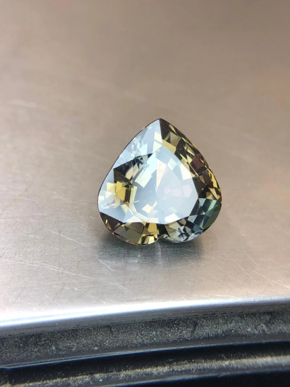 Natural Untreated Tanzanite  6.3 carats in Heart Shape from Tanzania