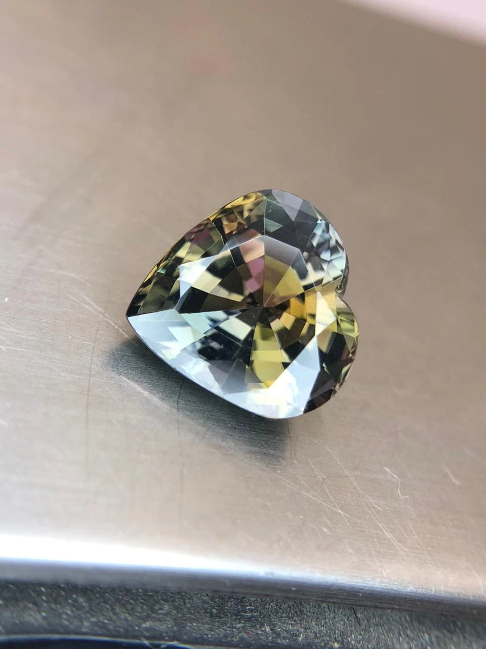 Natural Untreated Tanzanite  6.3 carats in Heart Shape from Tanzania