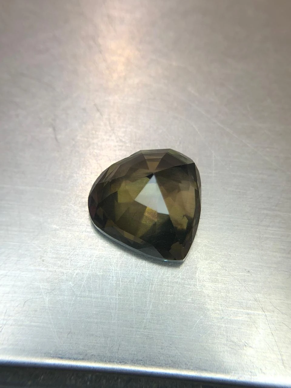 Natural Untreated Tanzanite  6.3 carats in Heart Shape from Tanzania