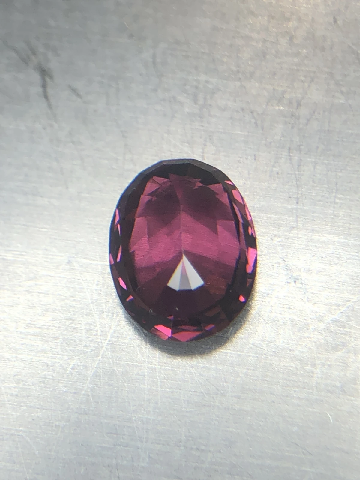 2.5ct Malaya Garnet from Madagascar