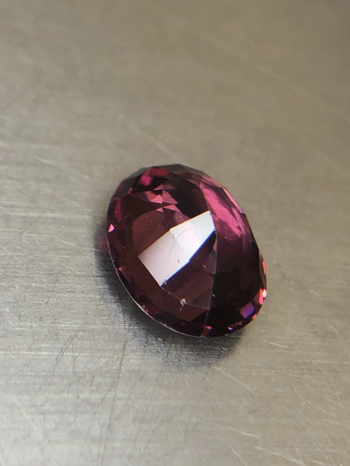 2.5ct Malaya Garnet from Madagascar