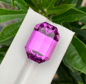 51.65 CT Natural Pinkish Purple Kunzite Octagonal Shape Loose Gemstone