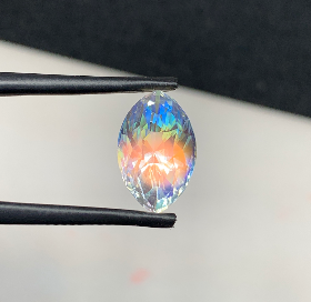 4.70 CT Natural Rainbow Moonstone Marquise Shape Loose Gemstone