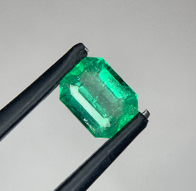 1.64 CT Natural Panjshir Emerald Octagon Shape