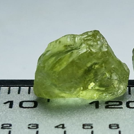 7.20 Ct. Mint Tourmaline Facet Rough Pair from Nigeria