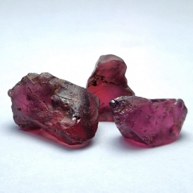 22.20 Carat Malaya Garnets Facet Rough from Tanzania
