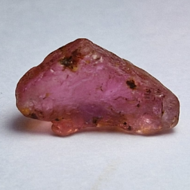 8.10 Carat Bubblegum Pink Tourmaline Rough from Nigeria