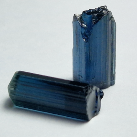7.15 Ct. Blue Tourmaline Pair Facet Rough from Nigeria